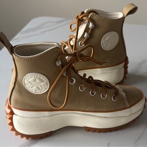 Converse Run Star Platform High-Top Sneakers (size 5.5)